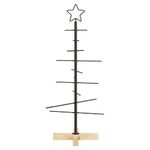 Casa si Gradina - Decoratiuni - Decoratiuni de sezon - Pom de Craciun din metal Negru 90 cm Otel vopsit in pulbere - Infinity.ro