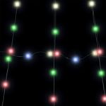 Casa si Gradina - Decoratiuni - Decoratiuni de sezon - Brad de Craciun LED cu 112 LED Multicolour 182 cm Metal - Infinity.ro