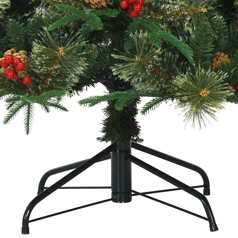 Casa si Gradina - Decoratiuni - Decoratiuni de sezon - Brad de Craciun artificial cu ramuri articulare Verde 240 cm - Infinity.ro