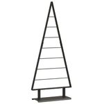 Casa si Gradina - Decoratiuni - Decoratiuni de sezon - Pom de Craciun din metal cu suport Negru 125 cm Otel - Infinity.ro