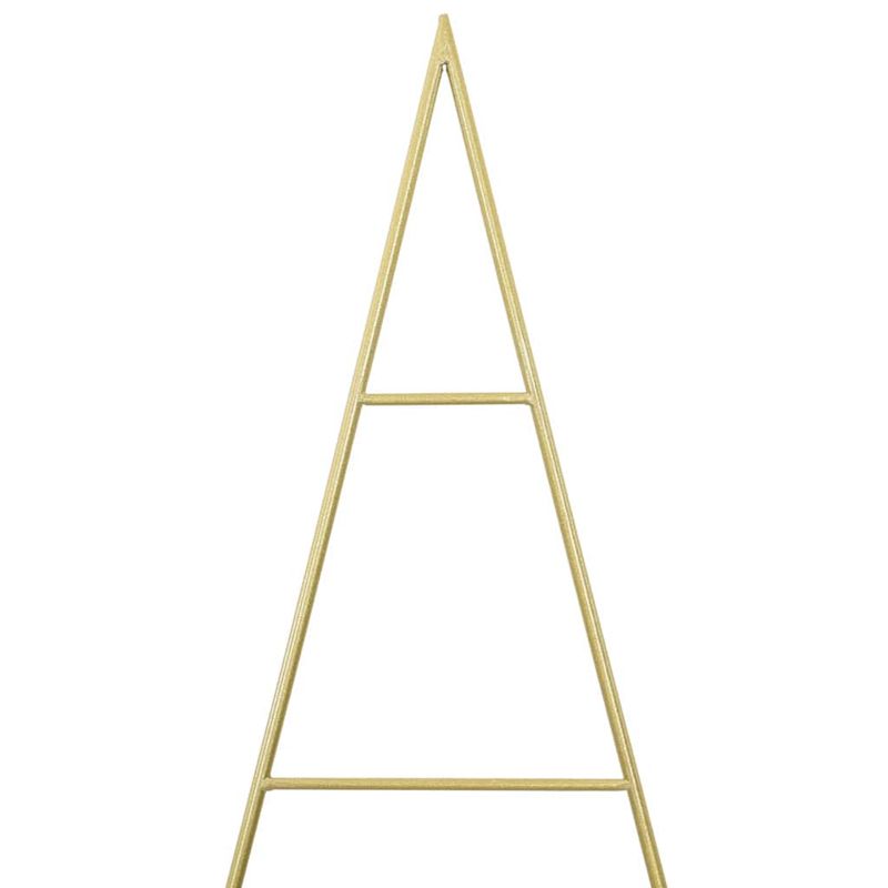 Casa si Gradina - Decoratiuni - Decoratiuni de sezon - Pom de Craciun din metal Auriu 180 cm Otel vopsit in pulbere - Infinity.ro