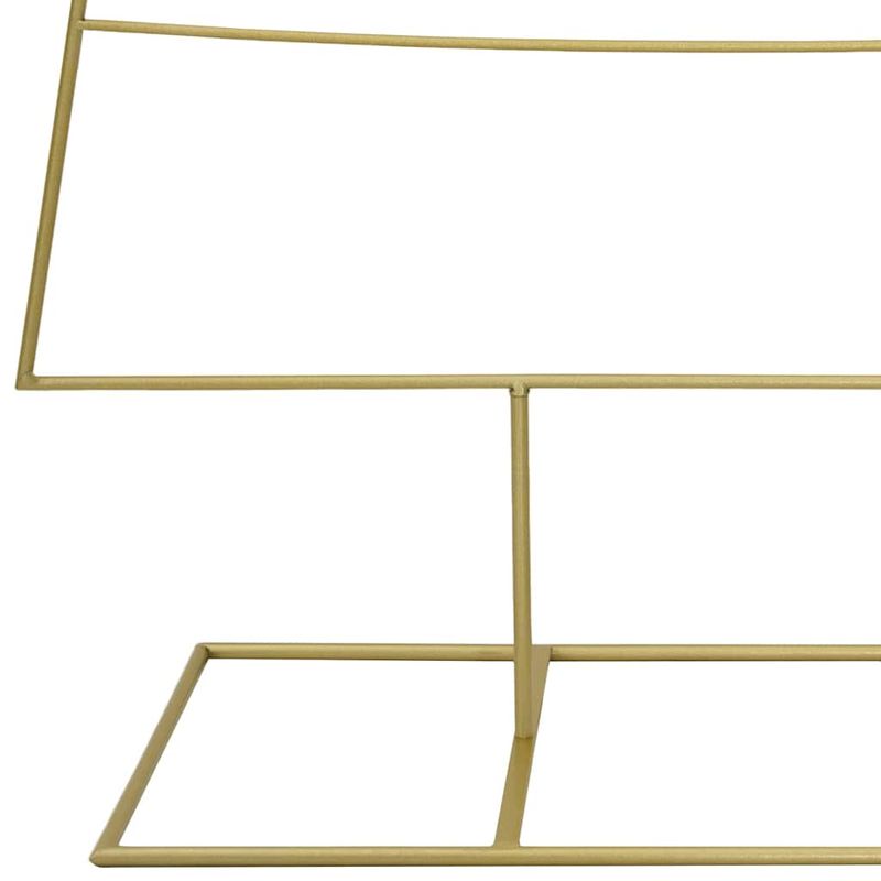 Casa si Gradina - Decoratiuni - Decoratiuni de sezon - Pom de Craciun din metal Auriu 180 cm Otel vopsit in pulbere - Infinity.ro