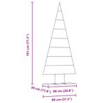 Casa si Gradina - Decoratiuni - Decoratiuni de sezon - Pom de Craciun din metal Auriu 180 cm Otel vopsit in pulbere - Infinity.ro