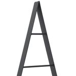 Casa si Gradina - Decoratiuni - Decoratiuni de sezon - Pom de Craciun din metal cu suport Negru 125 cm Otel - Infinity.ro