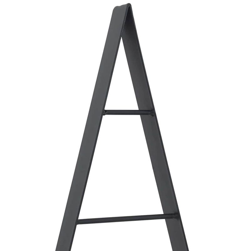 Casa si Gradina - Decoratiuni - Decoratiuni de sezon - Pom de Craciun din metal cu suport Negru 125 cm Otel - Infinity.ro