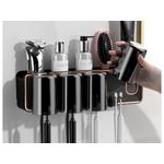 Casa si Gradina - Sanitare - Suporturi si accesorii baie - Suporturi baie - Distribuitor pasta de dinti cu suport periuta de dinti, organizator suspendat cu pahare - Infinity.ro