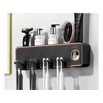 Casa si Gradina - Sanitare - Suporturi si accesorii baie - Suporturi baie - Distribuitor pasta de dinti cu suport periuta de dinti, organizator suspendat cu pahare - Infinity.ro