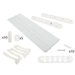 Market - Spalare si intretinere rufe - Uscatoare de rufe si accesorii - Uscator de plafon pentru rufe 5 TIJE 180 CM, robust pentru baie, balcon sau alt spatiu - Infinity.ro