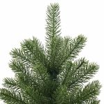 Casa si Gradina - Decoratiuni - Decoratiuni de sezon - Brad de Craciun artificial cu 300 LED Verde 240 cm PE si PVC - Infinity.ro