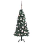 Casa si Gradina - Decoratiuni - Decoratiuni de sezon - Brad artificial pre-iluminat de Craciun cu set de globuri - Infinity.ro