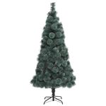 Casa si Gradina - Decoratiuni - Decoratiuni de sezon - Brad artificial pre-iluminat de Craciun cu set de globuri - Infinity.ro