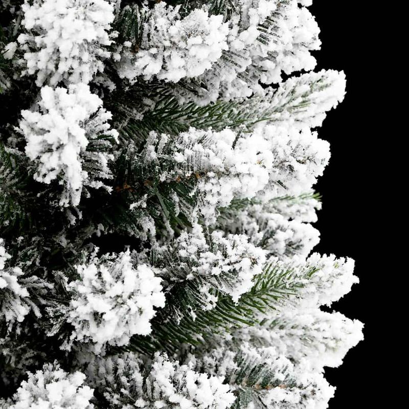 Casa si Gradina - Decoratiuni - Decoratiuni de sezon - Brad de Craciun artificial cu 150 LED Verde si alb 120 cm - Infinity.ro
