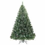 Casa si Gradina - Decoratiuni - Decoratiuni de sezon - Brad de Craciun artificial cu 300 LED Verde 180 cm PE si PVC - Infinity.ro