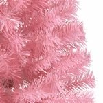 Casa si Gradina - Decoratiuni - Decoratiuni de sezon - Pom de Craciun artificial pre-iluminat Roz 210 cm PVC - Infinity.ro