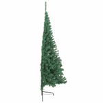Casa si Gradina - Decoratiuni - Decoratiuni de sezon - Pom de Craciun artificial pre-iluminat Verde 210 cm PVC - Infinity.ro