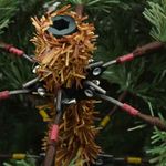 Casa si Gradina - Decoratiuni - Decoratiuni de sezon - Brad de Craciun artificial cu 150 LED Verde 150 cm PE si PVC - Infinity.ro