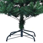 Casa si Gradina - Decoratiuni - Decoratiuni de sezon - Pom de Craciun artificial pre-iluminat cu 300 LED Verde 240 cm - Infinity.ro