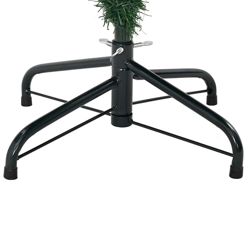 Casa si Gradina - Decoratiuni - Decoratiuni de sezon - Brad de Craciun artificial cu 150 LED Verde 120 cm PE si PVC - Infinity.ro