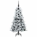 Casa si Gradina - Decoratiuni - Decoratiuni de sezon - Brad de Craciun artificial cu ramuri articulare Verde 120 cm - Infinity.ro