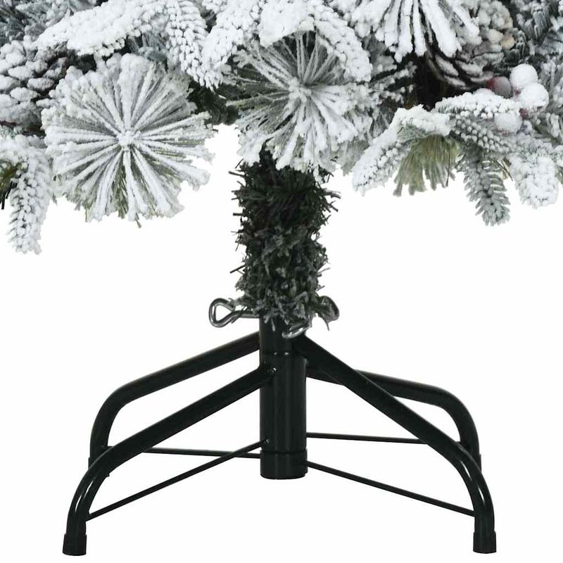 Casa si Gradina - Decoratiuni - Decoratiuni de sezon - Brad de Craciun artificial cu ramuri articulare Verde 150 cm - Infinity.ro