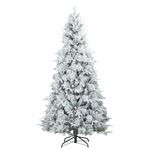 Casa si Gradina - Decoratiuni - Decoratiuni de sezon - Brad de Craciun artificial cu ramuri articulare Verde 240 cm - Infinity.ro