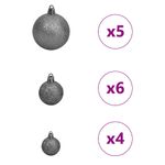 Casa si Gradina - Decoratiuni - Decoratiuni de sezon - Brad de Craciun artificial cu 150 LED Verde 150 cm PE si PVC - Infinity.ro