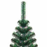 Casa si Gradina - Decoratiuni - Decoratiuni de sezon - Pom de Craciun artificial pre-iluminat cu 150 LED Verde 150 cm - Infinity.ro