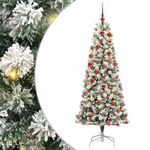 Casa si Gradina - Decoratiuni - Decoratiuni de sezon - Brad de Craciun artificial cu ramuri articulare 180 cm PVC - Infinity.ro