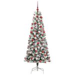 Casa si Gradina - Decoratiuni - Decoratiuni de sezon - Brad de Craciun artificial cu ramuri articulare 180 cm PVC - Infinity.ro