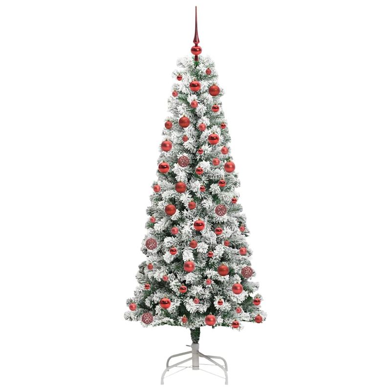 Casa si Gradina - Decoratiuni - Decoratiuni de sezon - Brad de Craciun artificial cu ramuri articulare 180 cm PVC - Infinity.ro