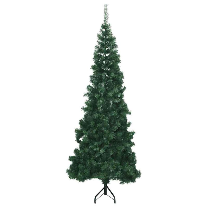 Casa si Gradina - Decoratiuni - Decoratiuni de sezon - Pom de Craciun Artificial pentru Colt Verde 180 cm PVC si Metal - Infinity.ro
