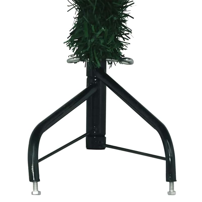Casa si Gradina - Decoratiuni - Decoratiuni de sezon - Pom de Craciun Artificial pentru Colt Verde 180 cm PVC si Metal - Infinity.ro