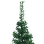 Casa si Gradina - Decoratiuni - Decoratiuni de sezon - Pom de Craciun Artificial pentru Colt Verde 210 cm PVC si Metal - Infinity.ro