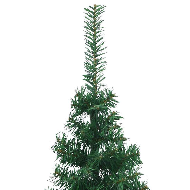 Casa si Gradina - Decoratiuni - Decoratiuni de sezon - Pom de Craciun Artificial pentru Colt Verde 210 cm PVC si Metal - Infinity.ro