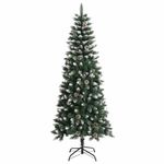 Casa si Gradina - Decoratiuni - Decoratiuni de sezon - Brad de Craciun artificial cu 300 LED Verde 76 x 76 x 180 cm - Infinity.ro