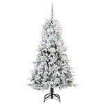 Casa si Gradina - Decoratiuni - Decoratiuni de sezon - Brad de Craciun artificial cu ramuri articulare Verde 150 cm - Infinity.ro
