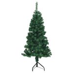 Casa si Gradina - Decoratiuni - Decoratiuni de sezon - Pom de Craciun Artificial pentru Colt Verde 150 cm PVC si Metal - Infinity.ro