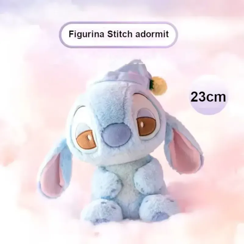 Jucarii, Copii si Bebe - Jucarii si jocuri - Jucarii de plus - Jucarie Plus Stitch cu Caciulita – Albastru Deschis 23cm ABYZ Cartoons 3+ Ani - Infinity.ro
