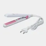 Ingrijire personala si Cosmetice - Aparate & accesorii ingrijire personala - Hair styling - Placi de indreptat parul - Mini Placa de Indreptat Par Alb Portabila – Ceramica ABYZ™ Ideal pentru Calatorii - Infinity.ro