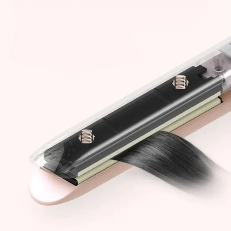 Ingrijire personala si Cosmetice - Aparate & accesorii ingrijire personala - Hair styling - Placi de indreptat parul - Mini Placa de Indreptat Par Mov Portabila – Ceramica ABYZ™ Ideal pentru Calatorii - Infinity.ro
