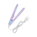 Ingrijire personala si Cosmetice - Aparate & accesorii ingrijire personala - Hair styling - Placi de indreptat parul - Mini Placa de Indreptat Par Mov Portabila – Ceramica ABYZ™ Ideal pentru Calatorii - Infinity.ro