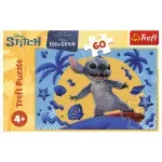 Jucarii, Copii si Bebe - Jucarii si jocuri - Jocuri si puzzle - Puzzle - Puzzle Trefl 60 Disney Lilo Si Stitch O Zi Cu Stitch - Infinity.ro
