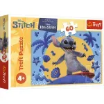 Jucarii, Copii si Bebe - Jucarii si jocuri - Jocuri si puzzle - Puzzle - Puzzle Trefl 60 Disney Lilo Si Stitch O Zi Cu Stitch - Infinity.ro