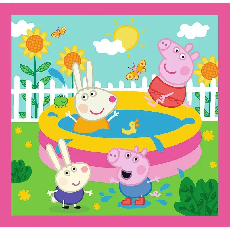 Jucarii, Copii si Bebe - Jucarii si jocuri - Jocuri si puzzle - Puzzle - Puzzle Trefl 3in1 Peppa Pig Si Prietenii - Infinity.ro