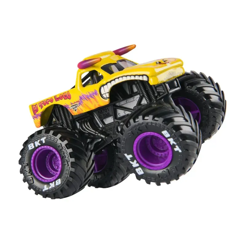 Jucarii, Copii si Bebe - Jucarii si jocuri - Vehicule si jucarii cu telecomanda - Masinute - Monster Jam Legacy Trucks Masinuta Metalicael Toro Loco Scara 1 La 64 - Infinity.ro