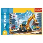 Jucarii, Copii si Bebe - Jucarii si jocuri - Jocuri si puzzle - Puzzle - Puzzle Trefl 60 Excavator - Infinity.ro