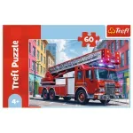 Jucarii, Copii si Bebe - Jucarii si jocuri - Jocuri si puzzle - Puzzle - Puzzle Trefl 60 Masina De Pompieri - Infinity.ro