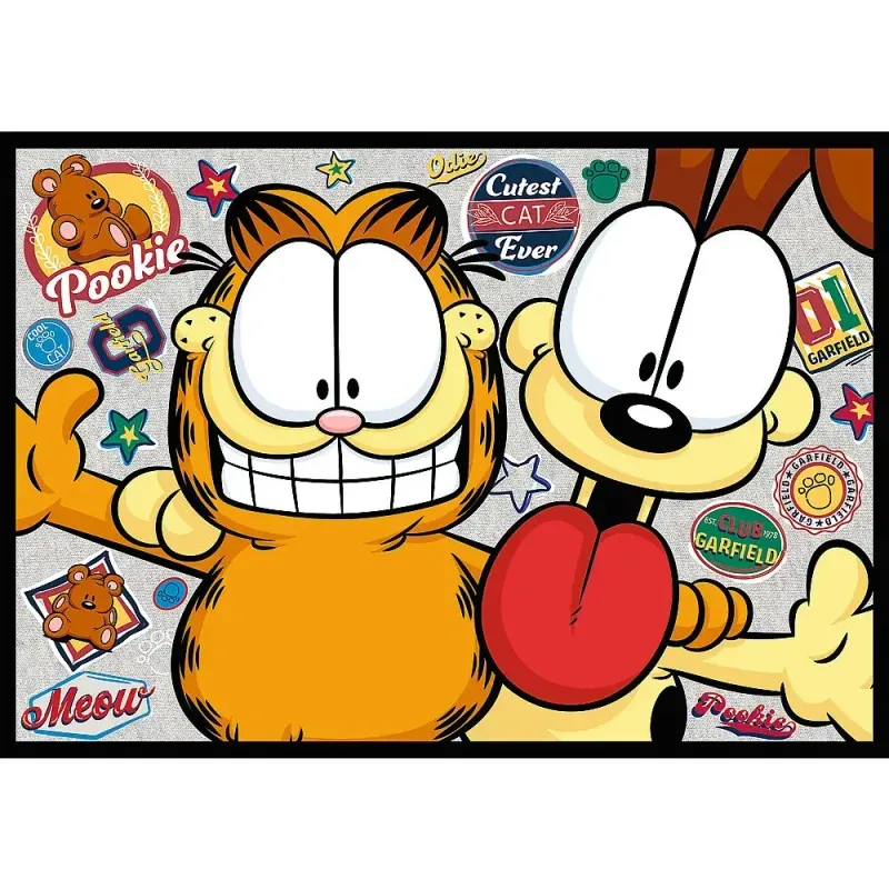 Jucarii, Copii si Bebe - Jucarii si jocuri - Jocuri si puzzle - Puzzle - Puzzle Trefl 4x250 Lui Garfield Nu Ii Place Ziua De Luni - Infinity.ro