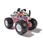 Jucarii, Copii si Bebe - Jucarii si jocuri - Vehicule si jucarii cu telecomanda - Masinute - Monster Jam Ruff Crowd Masinuta Metalica Monster Mutt Dalamtian Scara 1 La 64 - Infinity.ro