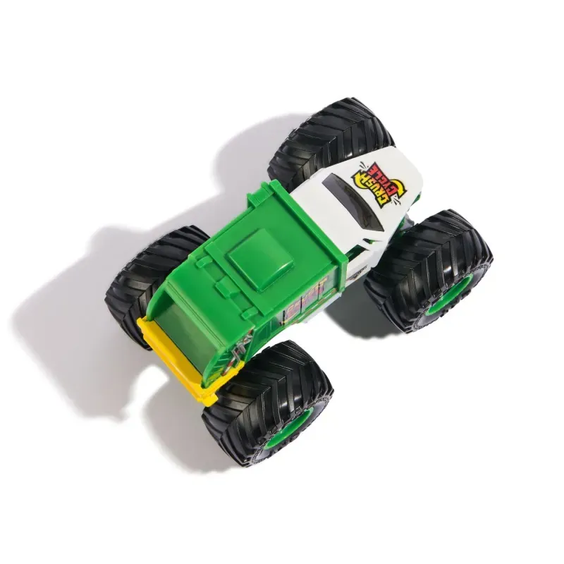 Jucarii, Copii si Bebe - Jucarii si jocuri - Vehicule si jucarii cu telecomanda - Masinute - Monster Jam On The Job Masinuta Metalica Crush Cycle Scara 1 La 64 - Infinity.ro